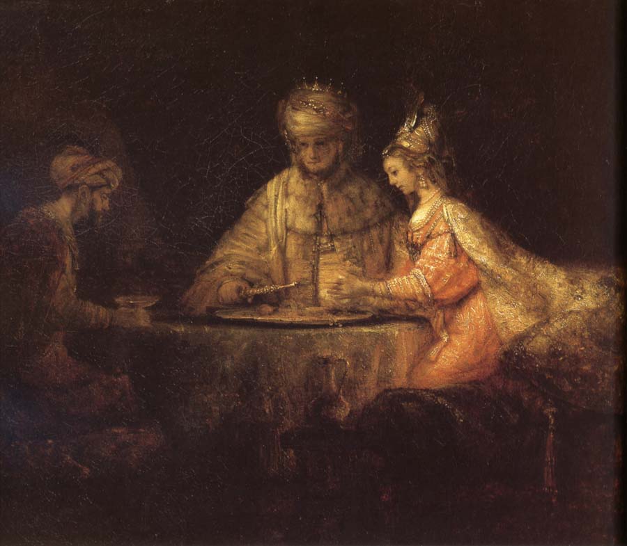 REMBRANDT Harmenszoon van Rijn Three People